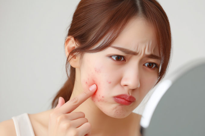 「口周りのニキビ、頬のくすみ」が繰り返す理由。皮膚科医の約91%が実感する、小麦(グルテン)と肌トラブルの関係